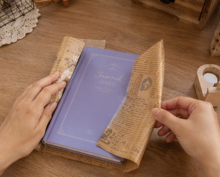 ダイソー 包装紙 コスパ レビュー