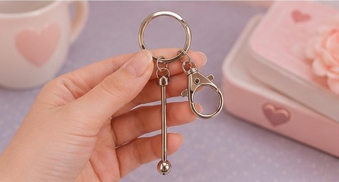 セリア キーホルダー金具 100均